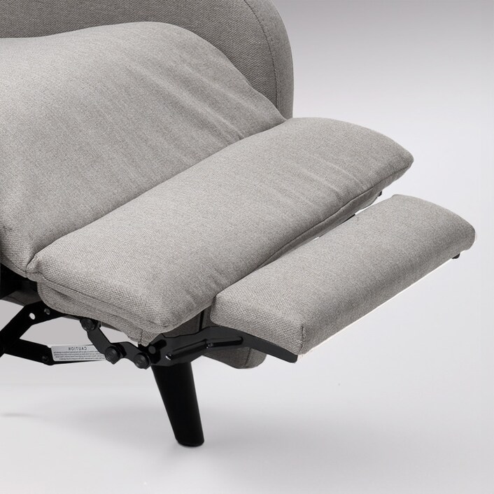 Back recliner clearance for bed